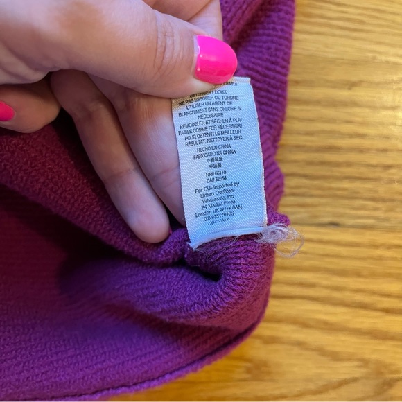 Free People Ottoman Slouchy Tunic in fuchsia size XS - Picture 6 of 6